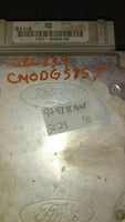 1992-1993 Ford Escort ecm ecu computer F2CF-12A650-BA.