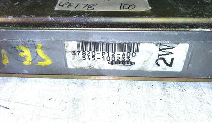 1992-1993 Honda Accord ecu ecm computer 37820-P12-A00.