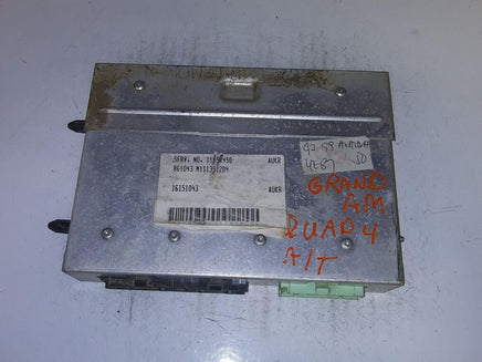1992-1993 Oldsmobile Achieva ecm ecu computer 16151043.