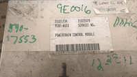1992 Saturn SL or SC ecm ecu computer 21021734.