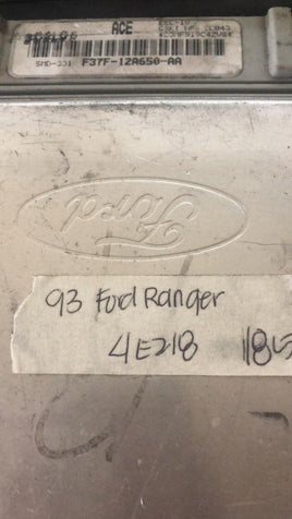 1993 Ford Edge ecm ecu computer F37F-12A650-AA - Swan Auto