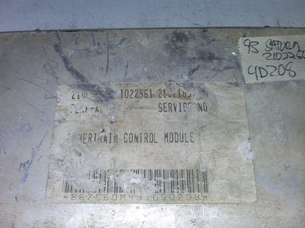 1993 Saturn S Series ecu ecm computer 21022561 - Swan Auto