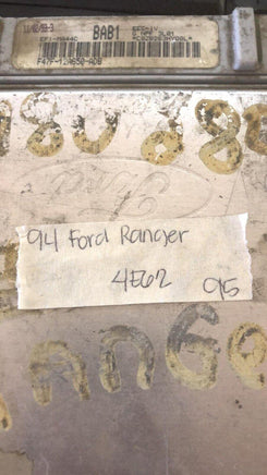 1994 Ford Ranger ecu computer F47F-12A650-ADB.