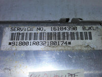 1994 Oldsmobile Silhouette Abs anti-lock brake control module 16184390.