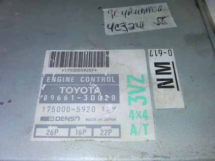 1994 Toyota 4-Runner 4Runner ecm ecu computer 89661-3D020.