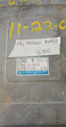 1995 Mazda Protege ecm ecu computer Z502 18 881A.