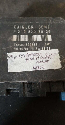 1996-2003 Mercedes W210 front right control module 210 820 78 26 - Swan Auto