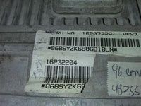 1996 Chevrolet Camaro ecm ecu computer 16232204 - Swan Auto