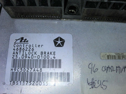 1996 Dodge Caravan abs anti-lock brake control module 4686226 - Swan Auto