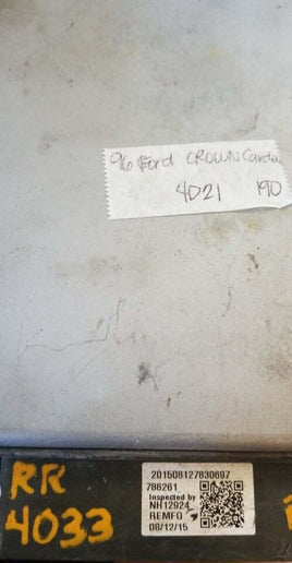 1996 Ford Crown Vic Cardone ecm ecu computer 786261 - Swan Auto