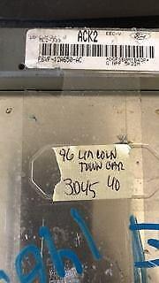 1996 Lincoln Town Car ecm ecu computer F6VF-12A650-AC - Swan Auto