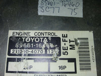 1996 Toyota Paseo ecm ecu computer 89661-16460 - Swan Auto