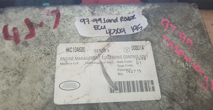 1997-1999 Land Rover Discovery ecm ecu computer MKC104620 - Swan Auto