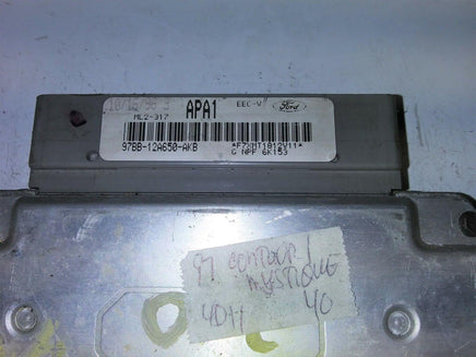 1997 Ford Contour or Mystique ecm ecu computer 97BB-12A650-AKB **Tested** - Swan Auto