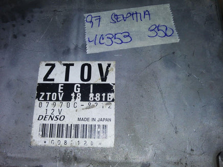 1997 Kia Sephia ecm ecu computer ZT0V 18 881B - Swan Auto