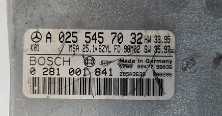 1997 Mercedes E300D ecm ecu computer A 025 545 70 32 - Swan Auto