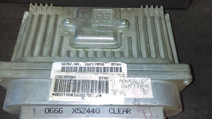 1997 Pontiac Bonneville ecm ecu computer 16235584 - Swan Auto