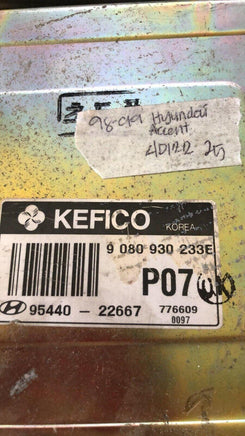 1998-1999 Hyundai Accent tcm transmission computer module 95440-22667 - Swan Auto