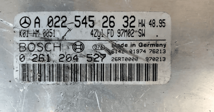 1998-2000 Mercedes SLK230 ecm ecu computer A 022 545 26 32 - Swan Auto