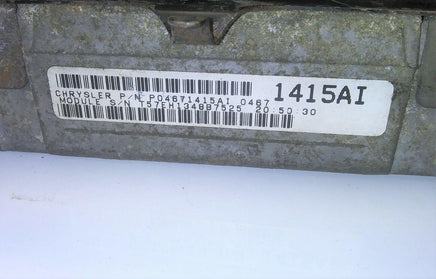 1998 Chrysler Sebring ecm ecu computer P04671415AI - Swan Auto