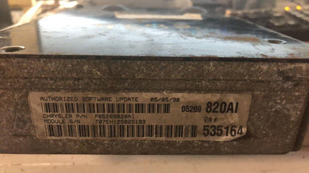 1998 Dodge Neon ecm ecu computer P05269820AI - Swan Auto