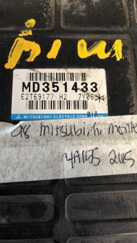 1998 Mitsubishi Montero Sport ecm ecu computer MD351433 - Swan Auto