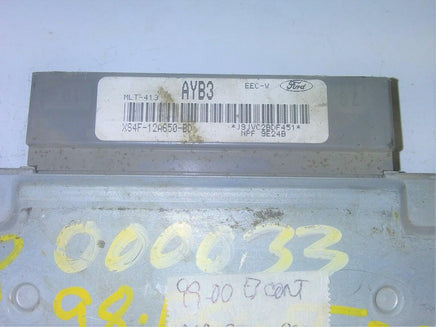 1999-2000 Ford Escort ecm ecu computer XS4F-12A650-BD **Tested** - Swan Auto
