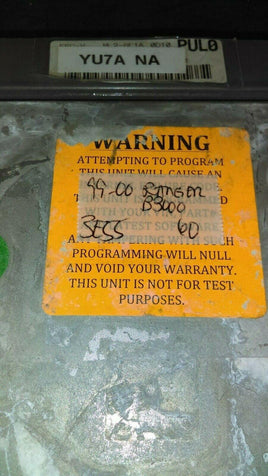 1999-2000 Ford Ranger Mazda B3000 3.0 ecm ecu computer YU7A-12A650-NA **Tested* - Swan Auto