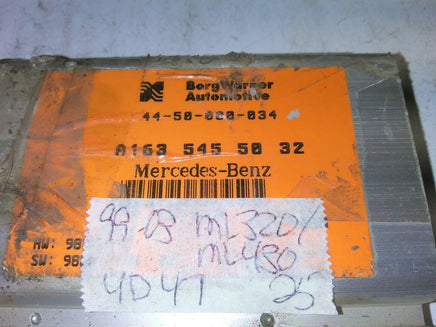 1999-2003 Mercedes ML320 ML430 transfer case computer module A163 545 50 32 - Swan Auto
