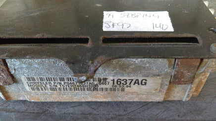1999 Chrysler Sebring ecm ecu computer P04671637AG - Swan Auto