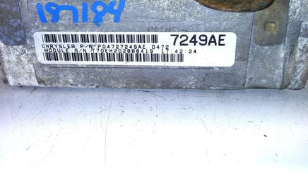 1999 Dodge Caravan ecm ecu computer P04727249AE - Swan Auto