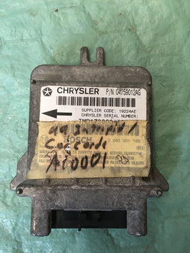 1999 Dodge Intrepid Chrsyler Concorde air bag module 04759012AG - Swan Auto