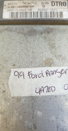 1999 Ford Ranger ecu computer XL5F-12A650-DA **Tested** - Swan Auto