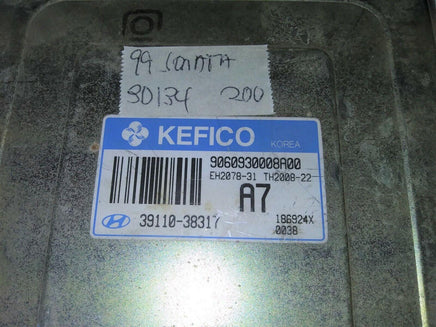 1999 Hyundai Sonata ecm ecu computer 39110-38317 - Swan Auto