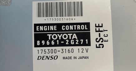 1999 Toyota Celica ecm ecu computer 89661-2G271 - Swan Auto