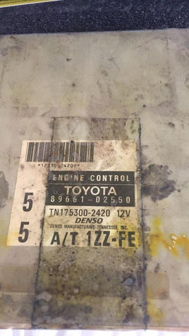 1999 Toyota Corolla ecm ecu computer 89661-02550 - Swan Auto