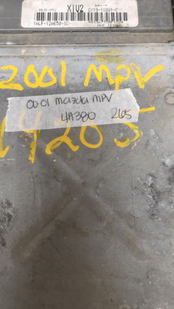 1ALF-12A650-SC Mazda MPV ecm ecu computer 2000-2001 - Swan Auto