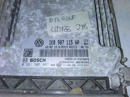 1K0 907 115 AP VW Golf 2010-2012 ecm ecu computer - Swan Auto