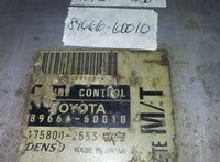 2000-2002 Toyota Land Cruiser ecm ecu computer 89666-60010 - Swan Auto