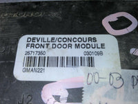2000-2003 Cadillac Deville multi-function module 25717350 - Swan Auto