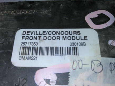 2000-2003 Cadillac Deville multi-function module 25717350 - Swan Auto