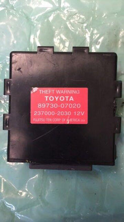2000-2004 Toyota Avalon theft warning module 89730-07020 - Swan Auto