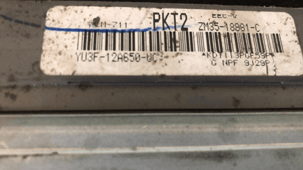 2000 Mazda Protege ecm ecu computer YU3F-12A650-UC - Swan Auto