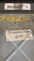 2000 Mercury Cougar ecm ecu computer XS8A-12A650-PB **TESTED** - Swan Auto