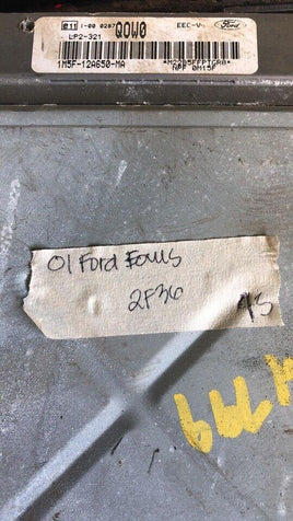 2001 Ford Focus ecm ecu computer 1M5F-12A650-MA - Swan Auto