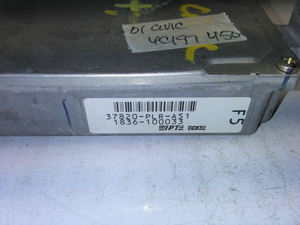 2001 Honda Civic ecm ecu computer 37820-PLR-A51 - Swan Auto