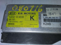 2001 Kia Sephia tcm transmission computer K2AB 18 9E0B - Swan Auto