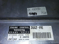 2001 Lexus GS430 ecu ecm computer 89661-30111 - Swan Auto