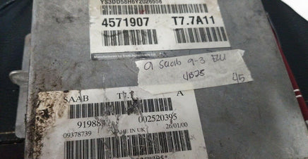 2001 Saab 9-3 ecm ecu computer 09378739 - Swan Auto