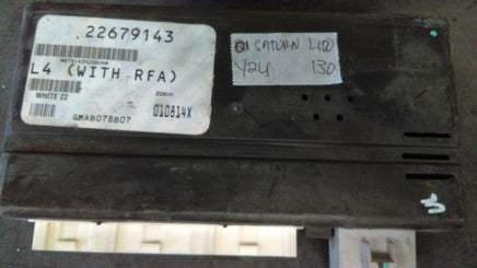 2001 Saturn L100 body cotrol module 22679143 - Swan Auto